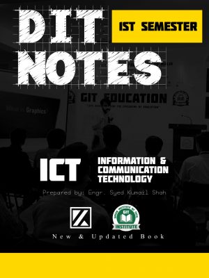 ICT DIT Notes Books Course Outline by Syed Kumail Hassan